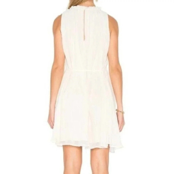 Cupcakes & Cashmere Zooey Dress Crepe Sheath Dress - Ruffle Neck - Picture 7 of 7